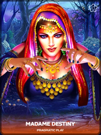 slot by Pragmatic Play featuring a mystical fortune teller.m Deluxe slot with a blonde woman character
