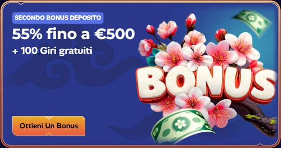 Manekispin Casino bonus banner: 55% up to €500 + 100 free spins